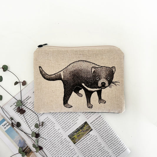 Tasmanian devil large purse