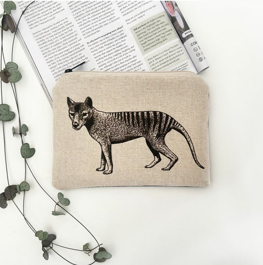 Tasmanian tiger large purse