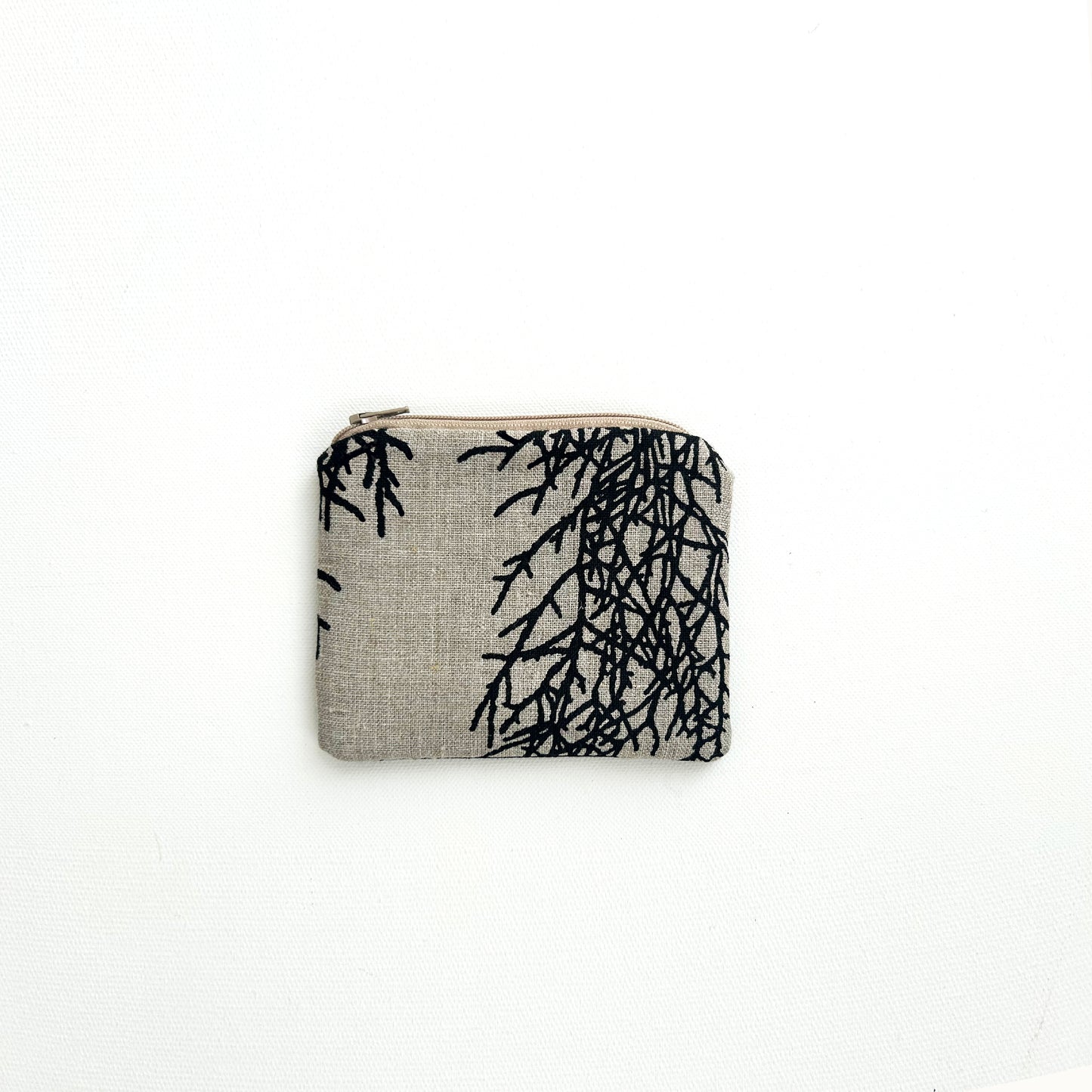 Hand printed Huon pine coin purse